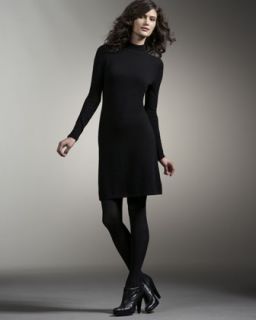 Magaschoni Cashmere Turtleneck Dress   