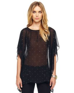  flutter top available in black and gold $ 99 50 michael michael kors