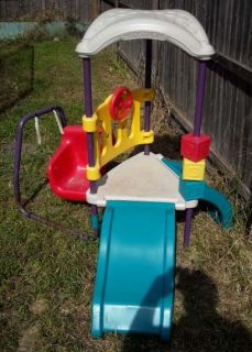 Hedstrom Back yard slide play swing set Local pickup only South Amboy