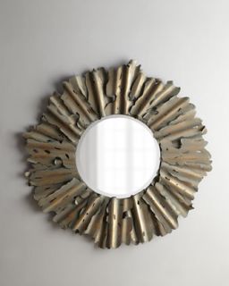 Aqua Bamboo Mirror   