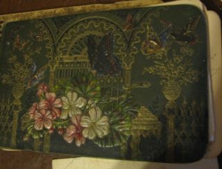  Book Scrap Book Diary JOURNAL1900 Mamie Armstrong New Albany In