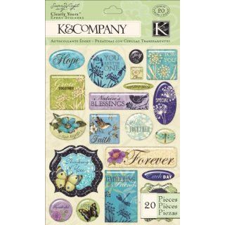 K&Company Susan Winget Clearly Yours, Botanical Word Arts