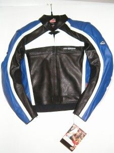 Hein Gericke Mens Sport Racing Leather Jacket PSX R LG