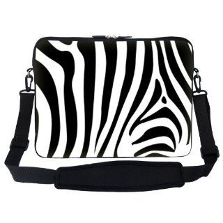 15 15.6 inch Zebra Stripe Design Laptop Sleeve Bag