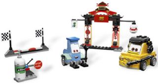 you are looking at lego disney pixar cars 2 tokyo pit stop 8206