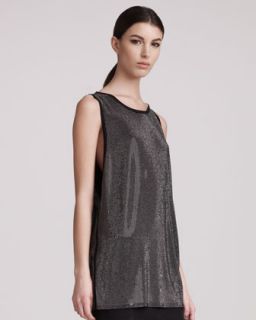 Sleeveless Viscose Tank  