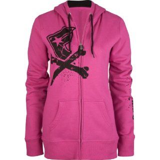 FAMOUS Stars & Straps Jolly Roger Womens Hoodie Clothing