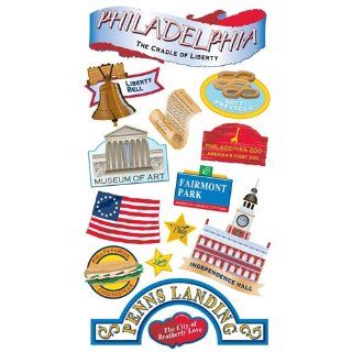 Sticko Philadelphia Stickers Arts, Crafts & Sewing