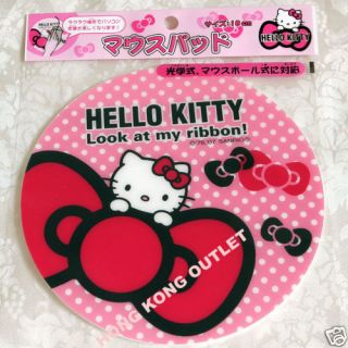 Hello Kitty Computer Optical Mouse Pad Mat Sanrio M2