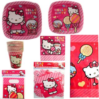 Hello Kitty Sweet Gumdrop Birthday Party Supplies Pick 1 or Many to