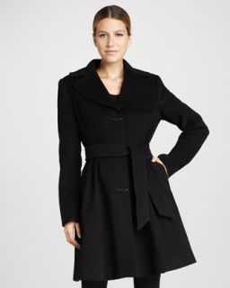 Cinzia Rocca Belted Wool Coat   