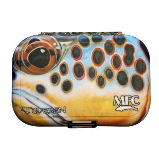 MFC Udesen Plastic Fly Box, Extreme Brown Sports