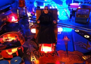 Addams Family Pinball Chair Kickout Hole Light Mod