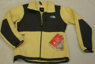  The North Face Womens Denali Fleece Jacket Hominy Yellow Size LG Large