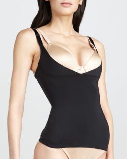  tank available in black $ 68 00 spanx slimplicity open bust tank $ 68