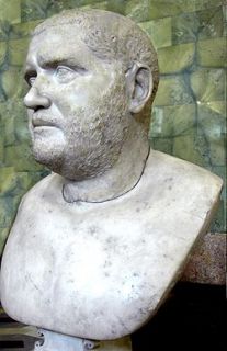 Eperor   Orator and Poet   BALBINUS , 238 A.D., Rome. Bronze