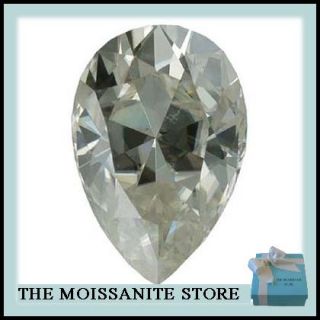 00 Ct Loose Moissanite Pear Lab Created Stone 8x5mm