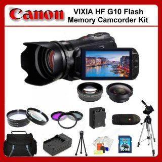 Canon VIXIA HF G10 Flash Memory Camcorder Kit. Package