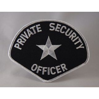 PRIVATE SECURITY OFFICER Guard Star Center Shoulder
