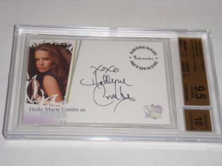 2006   Charmed Destiny Autographs HOLLY MARIE COMBS PIPER # A1