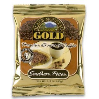 BLACK MOUNTIAN GOLD Coffee, Southern Pecan, 1.4 Ounce Frac Packs (Pack