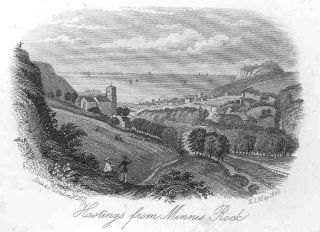 Book Sussex 30 Vignette Views of Hastings C 1860S