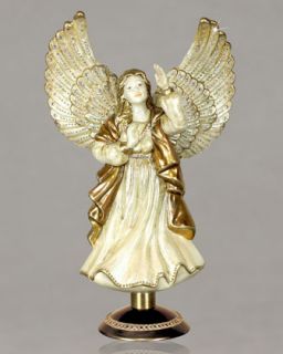 H6L4U Jay Strongwater Rejoicing Angel Christmas Tree Topper
