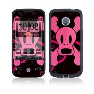 Pink Screaming Crossbones Protective Skin Cover Decal
