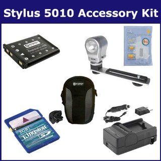 Olympus Stylus 5010 Digital Camera Accessory Kit includes