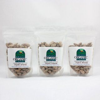 Braga Organic Farms Organic Garlic Flavored Almonds 3 of our 1/2 lb