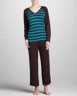  available in pebble $ 88 00 josie striped raglan pajamas pebble $ 88