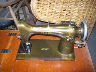 Sewing Machine New Home with Manual Needles Miscellaneous Parts etc NR