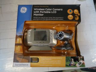  Wireless Color Camera w Portable 2 5 Inch LCD Monitor Home Monitoring