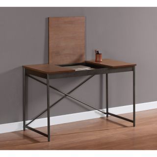 Hidden Storage Writing Home Office Desk Console Table New