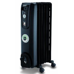   Home Office Dorm Oil Filled Electric Portable Radiator Space Heater