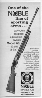  Vintage Ad Noble Model 60 Shotguns Haydenville Massachusetts