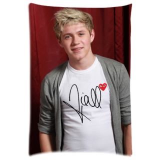 Unique 1D One Direction Niall Horan Siggy Signature Photo Pillow Case