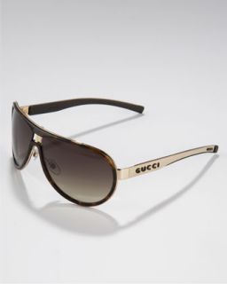 Gucci Shield Sunglasses   