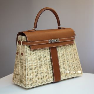 AUTHENTIC 35cm Hermes Kelly. Brand new Limited edition Kelly Picnic
