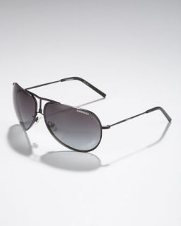 Carrera Metal Shield Sunglasses, Matte Black   