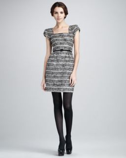 nanette lepore starfest lace stripe dress original $ 348 121