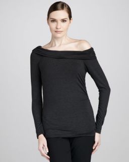 Lafayette 148 New York Off the Shoulder Jersey Top   