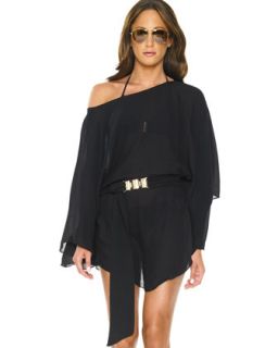 Michael Kors Draped Cover Up   