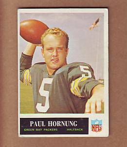 TOUGH 1965 Philadelphia 76 Paul Hornung Green Bay Packers Notre Dame