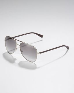 Golden Aviator Sunglasses  