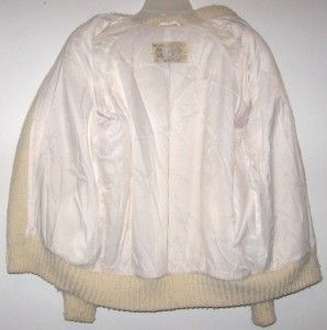 Hilda Vtg Icelandic Wool Sweater Jacket Womens M