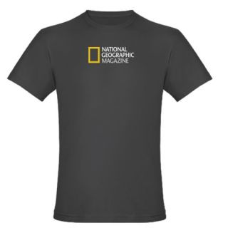 National Geographic Mag Mens Fitted T Shirt dark Mens