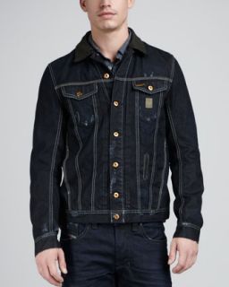 N1WD6 Diesel Elshar Denim Jacket