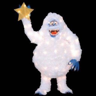 LIFE SIZE 5 FT BUMBLE ABOMINABLE SNOWMAN LIGHTED 3D YARD