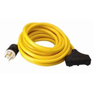 10 Foot L5 30 Plug to L5 30R Connector Extension Power Cord   Rated